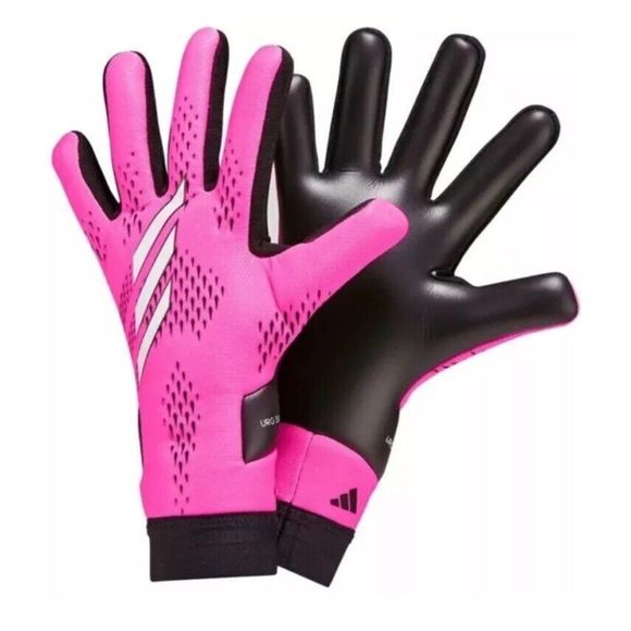 NEW Adidas X GL LEAGUE Pink Goalie URG 3.0 Goalkeeper Soccer Gloves Size 8 - Picture 12 of 14